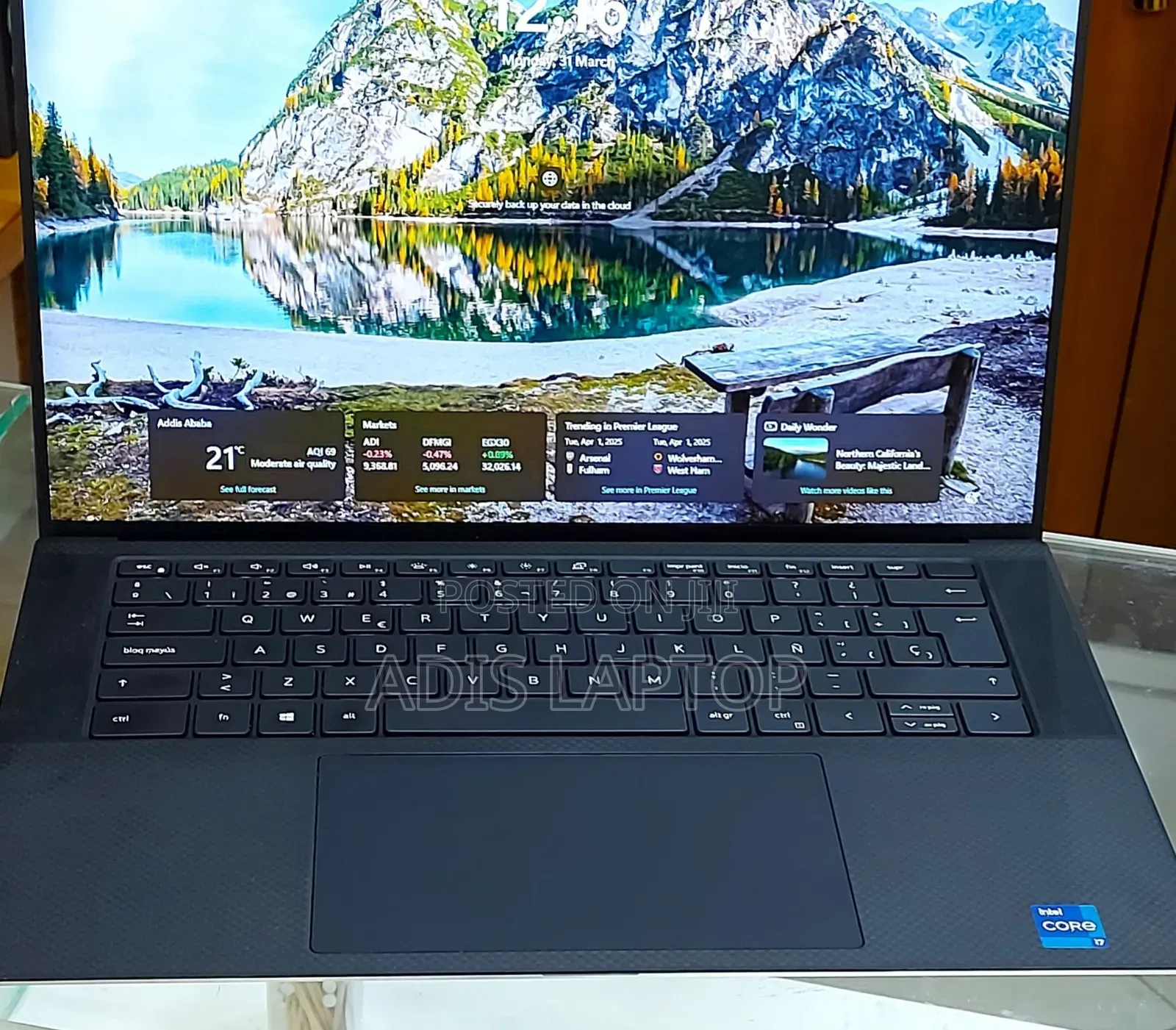New Laptop Dell XPS 15 16GB Intel Core I7 SSD 1T