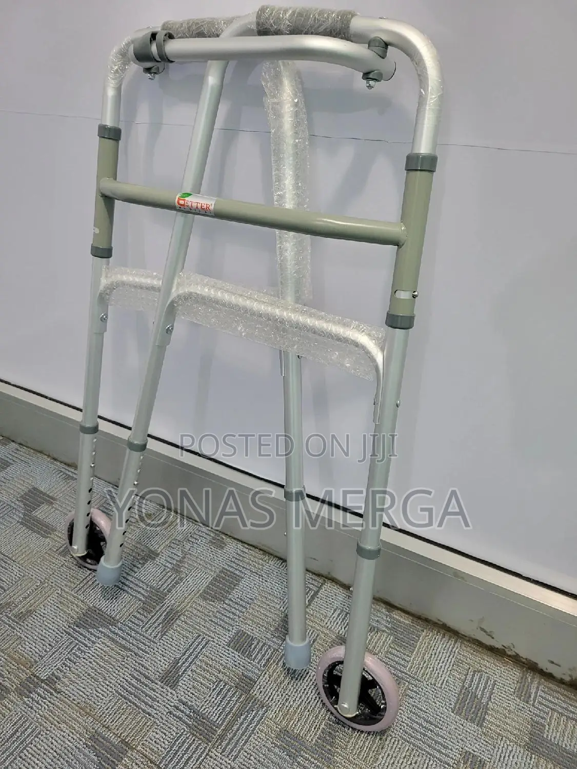 Walker Is Adjustable፪噥walker With Two Front Wheels