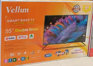 Photo - Vellum Tv 55" Double Glass 4 K Ultra Hd 2025