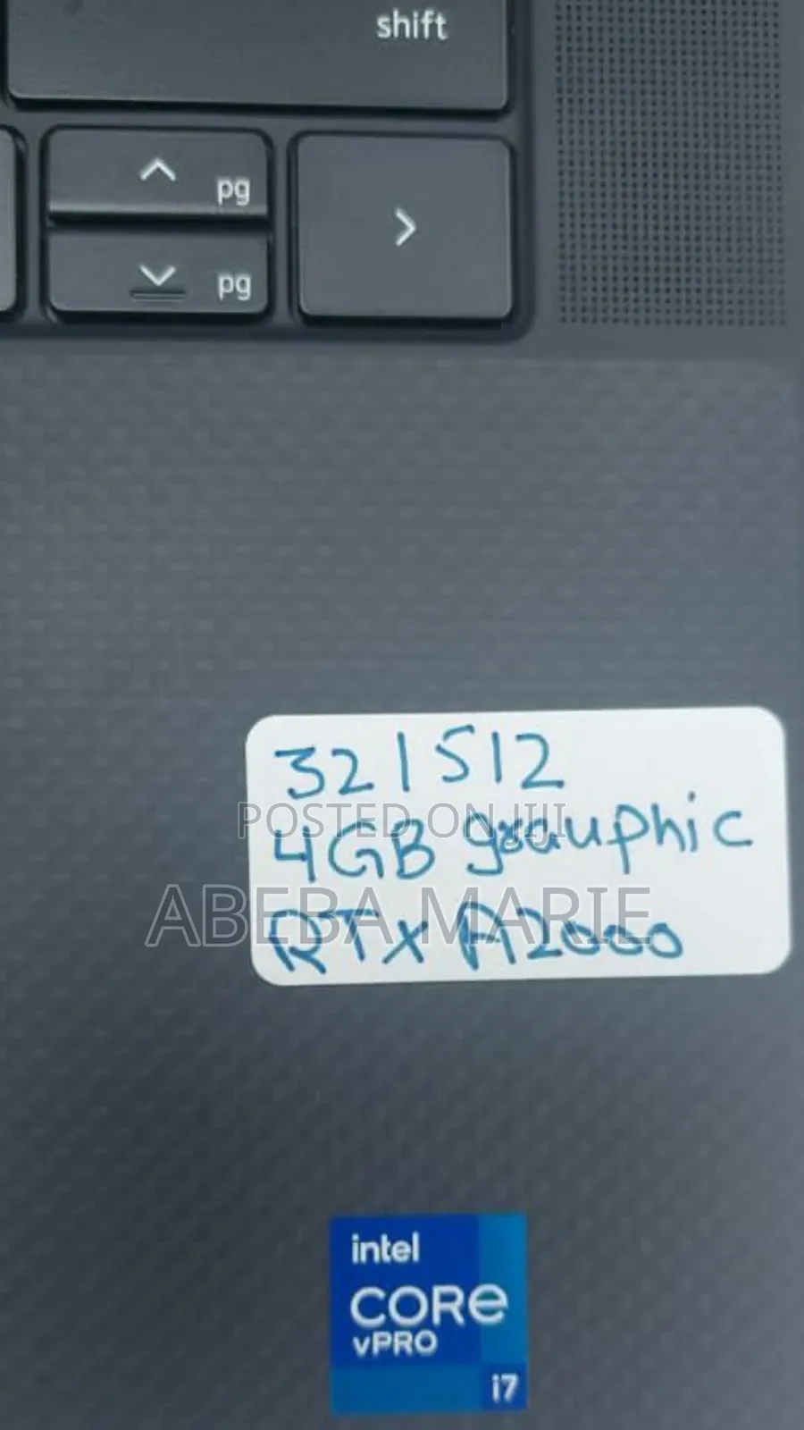 New Laptop Dell Precision 15 7550 32GB Intel Core I7 SSD 512GB