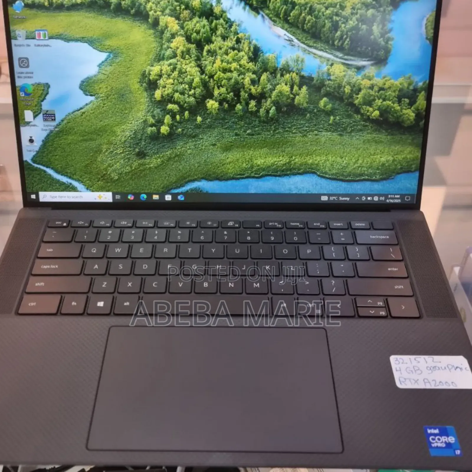 New Laptop Dell Precision 15 7550 32GB Intel Core I7 SSD 512GB