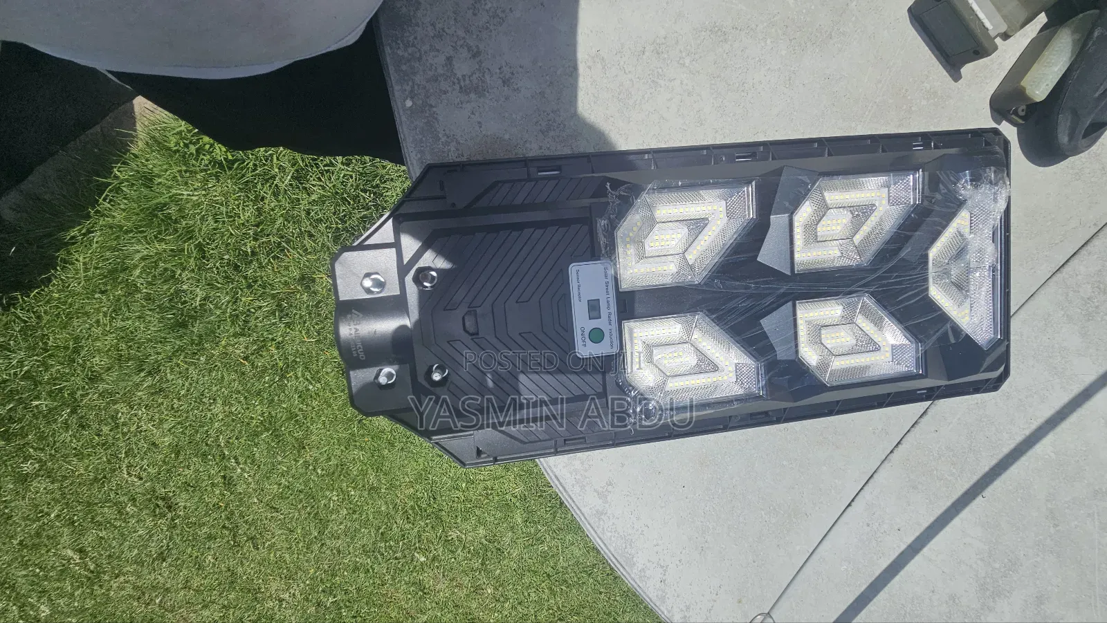 Solar Light With Lithium Ion Battery