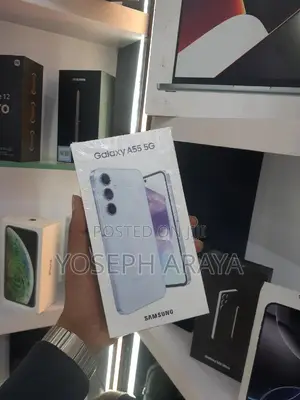 Photo - New Samsung Galaxy A55 256 GB White