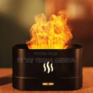 Photo - Flame Machine, Aroma Ultra-Quiet Air Humidifier