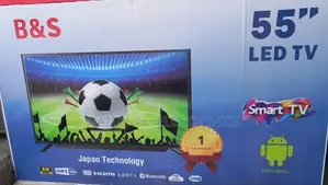 B S 55"Inch Tv Smart Android Tv