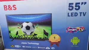 B S 55"Inch Tv Smart Android Tv