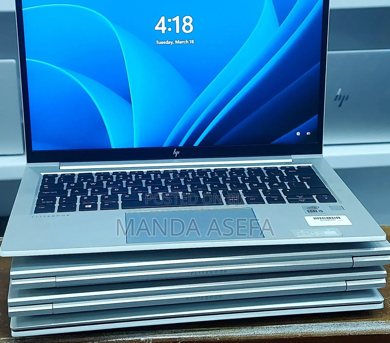New Laptop HP EliteBook 830 G7 16GB Intel Core I7 SSD 512GB