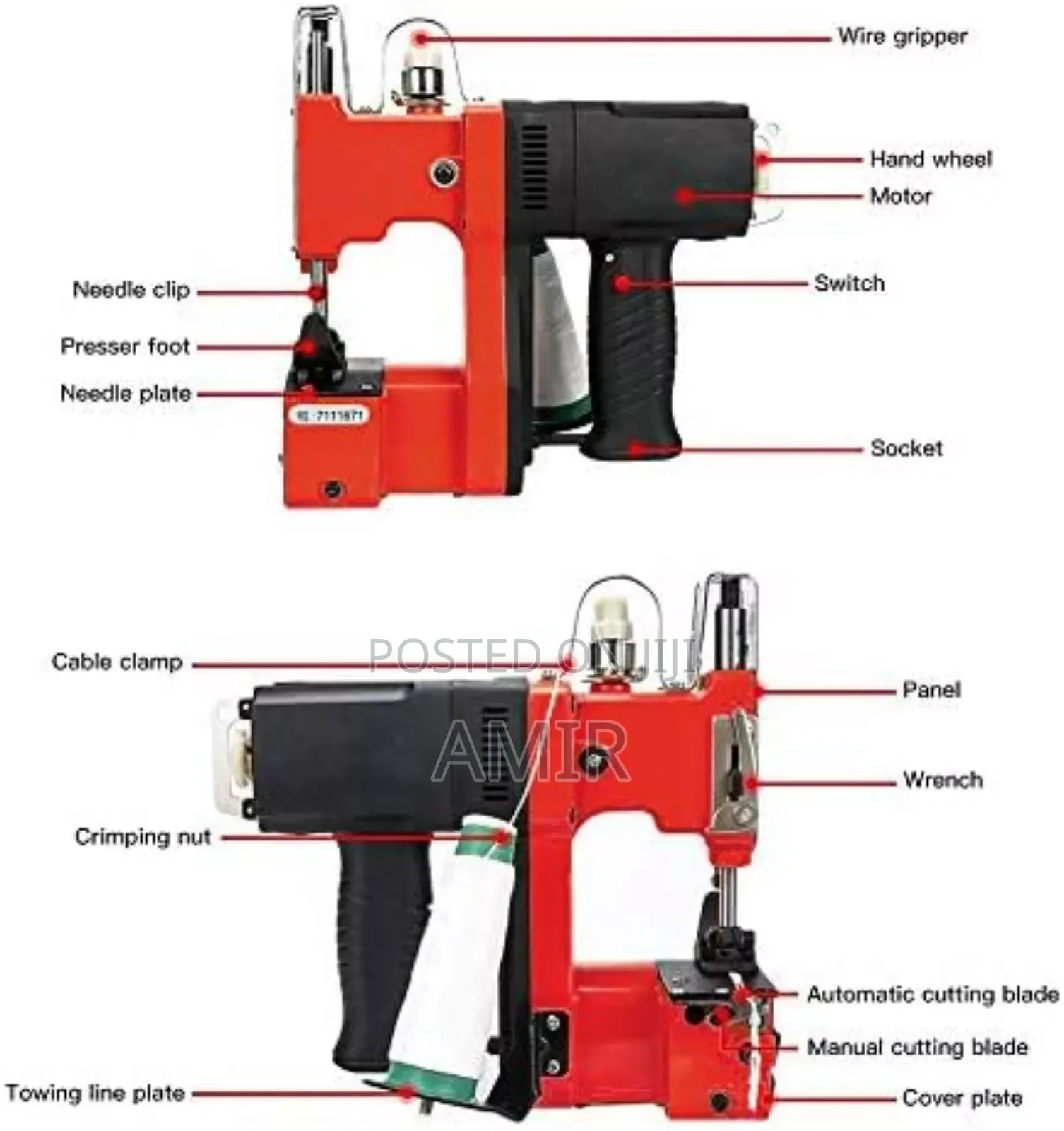 Santar Portable Bag Closer Macine
