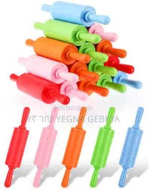 Colorful Silicone Rolling Pin Non-Stick Rolling Pin
