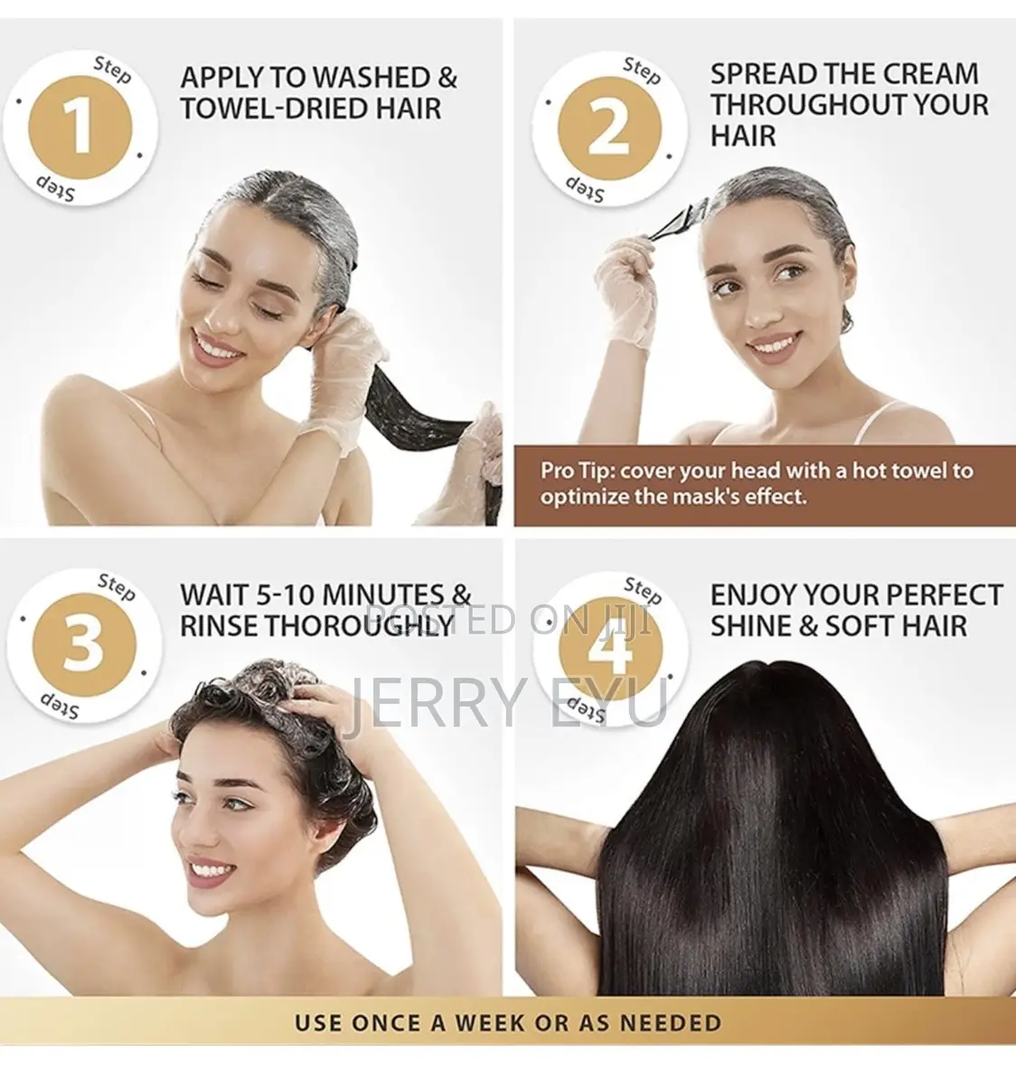 Hair Mask, Shiny Smoth