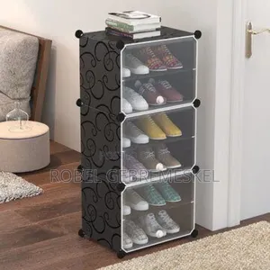 Plastic Cube Shoe Rack