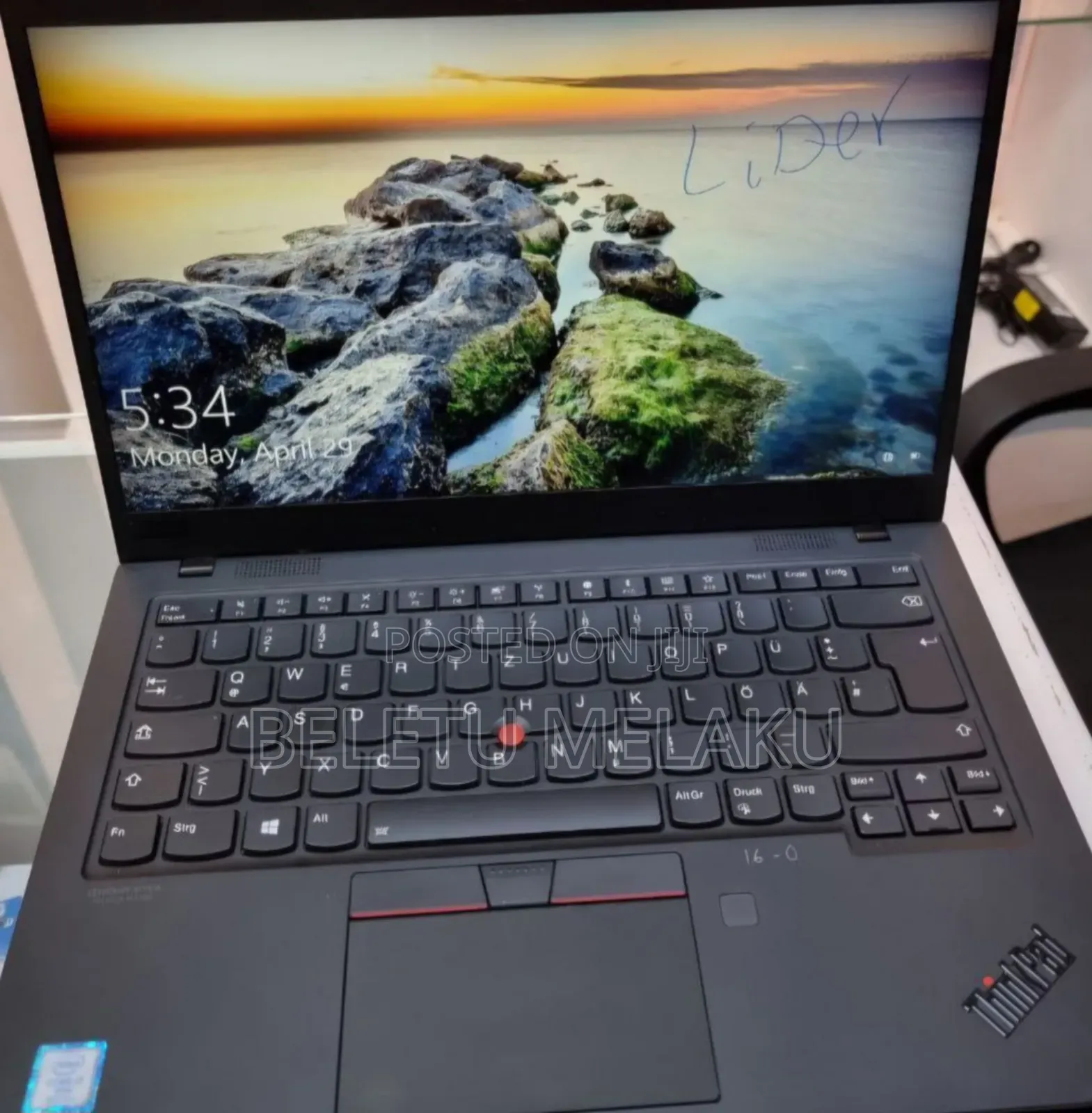 New Laptop Lenovo ThinkPad X1 Carbon 16GB Intel Core I7 SSD 512GB