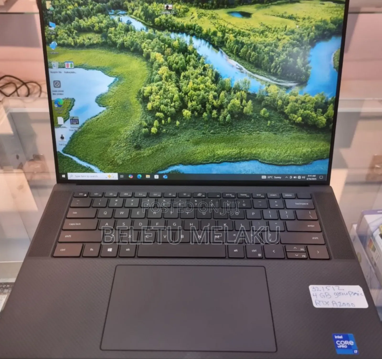 New Laptop Dell 32GB Intel Core I7 SSD 512GB