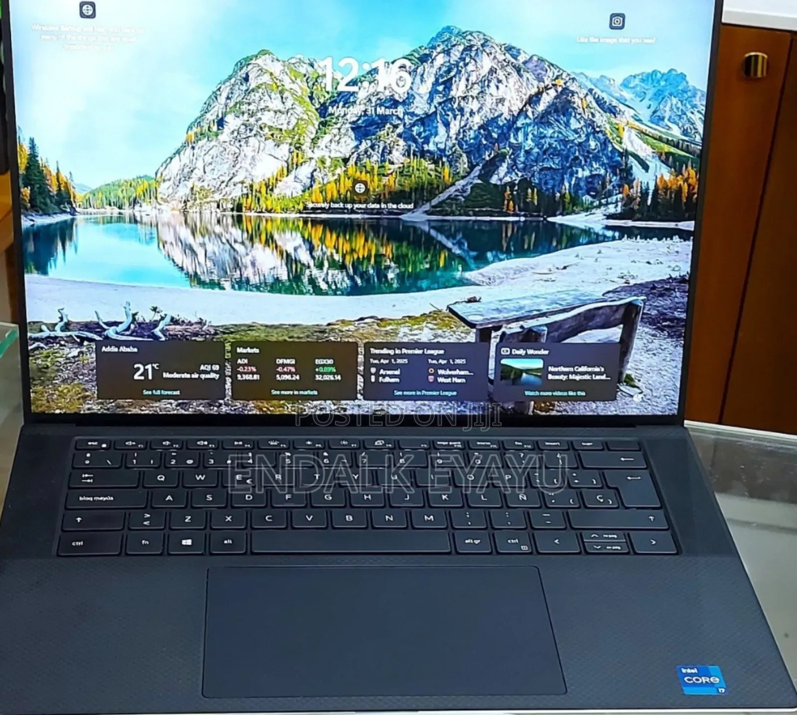 New Laptop Dell XPS 15 16GB Intel Core I7 SSD 1T