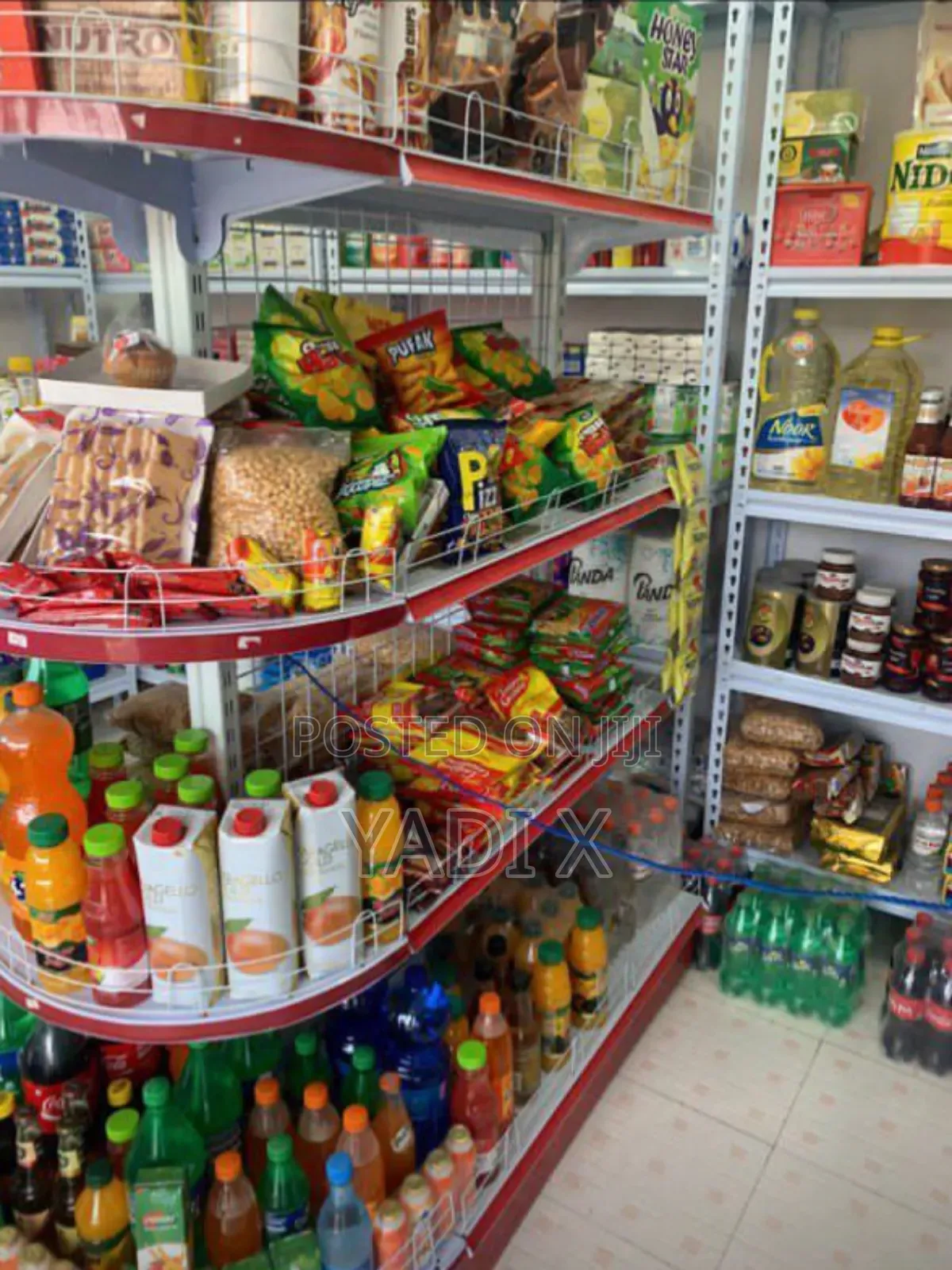 ሚኒ ማርኬት መደርደርያ(Mini Market)