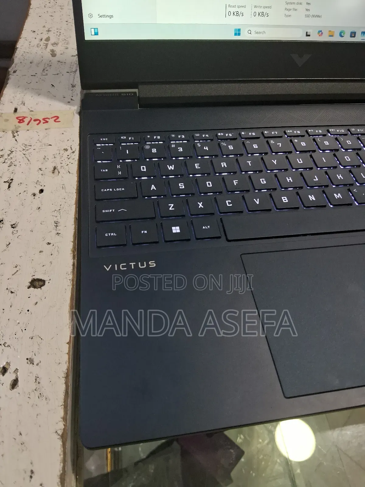 New Laptop HP Victus 16 16GB Intel Core I5 SSD 1T