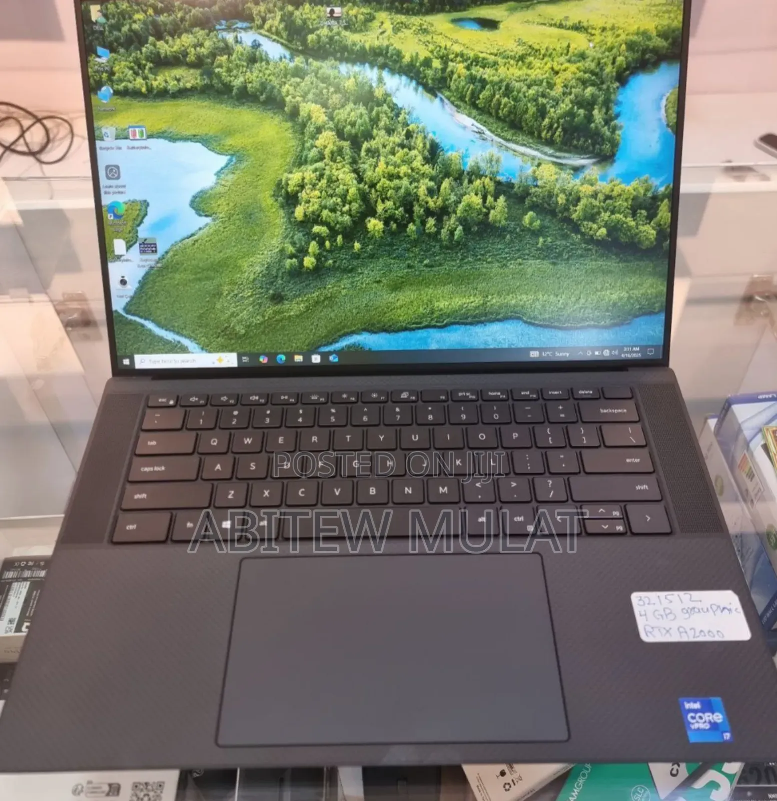 New Laptop Dell XPS 15 32GB Intel Core I7 SSD 512GB