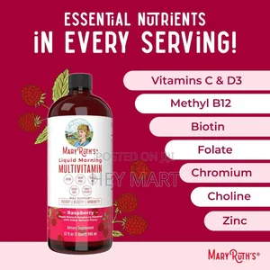 Maryruth Organics Multivitamin for Women Men Kids | Vegan