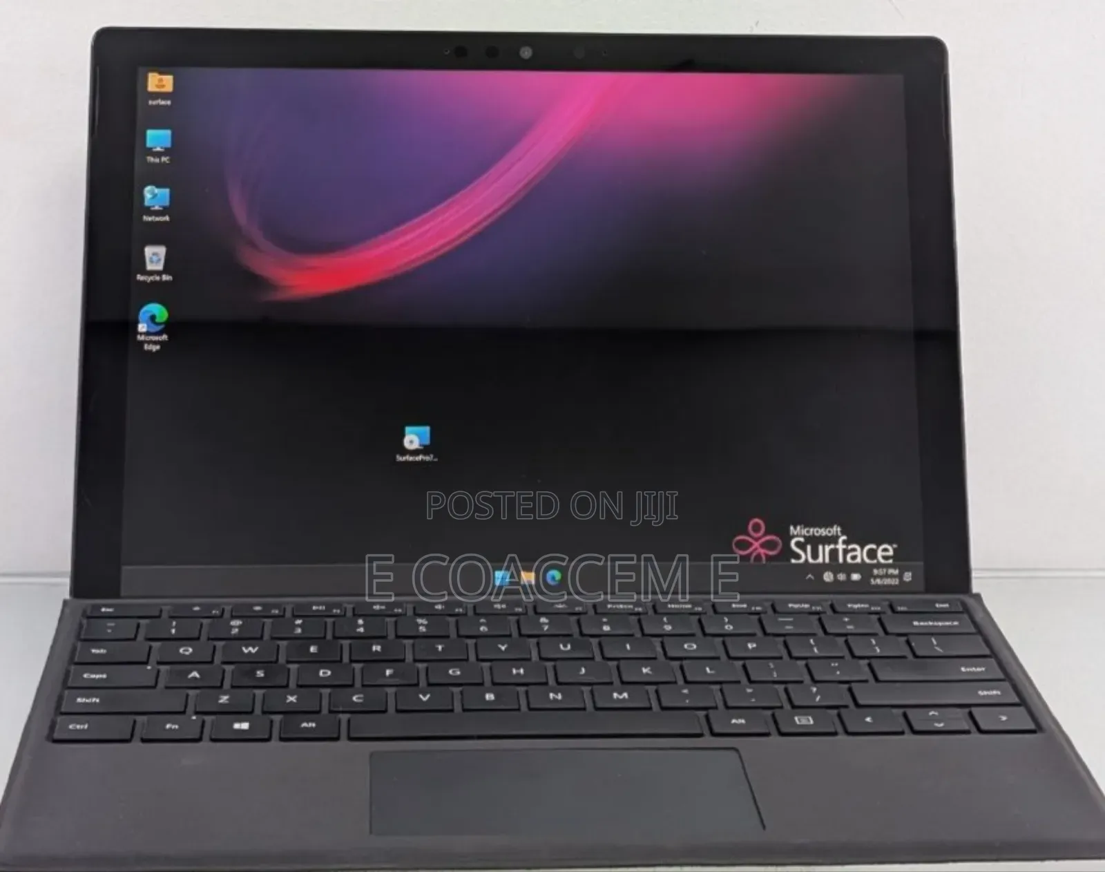 New Laptop Microsoft Surface 16GB Intel Core I7 SSD 256GB