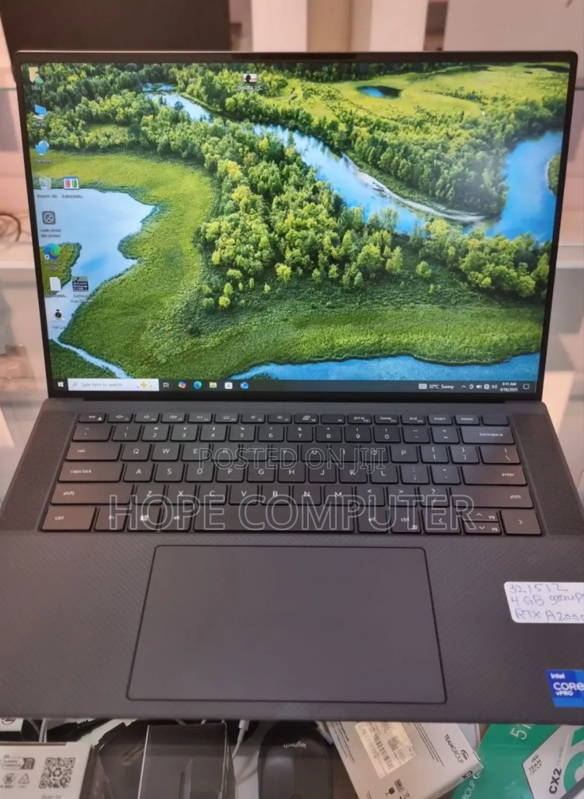 New Laptop Dell Precision 15 5510 32GB Intel Core I7 SSD 512GB