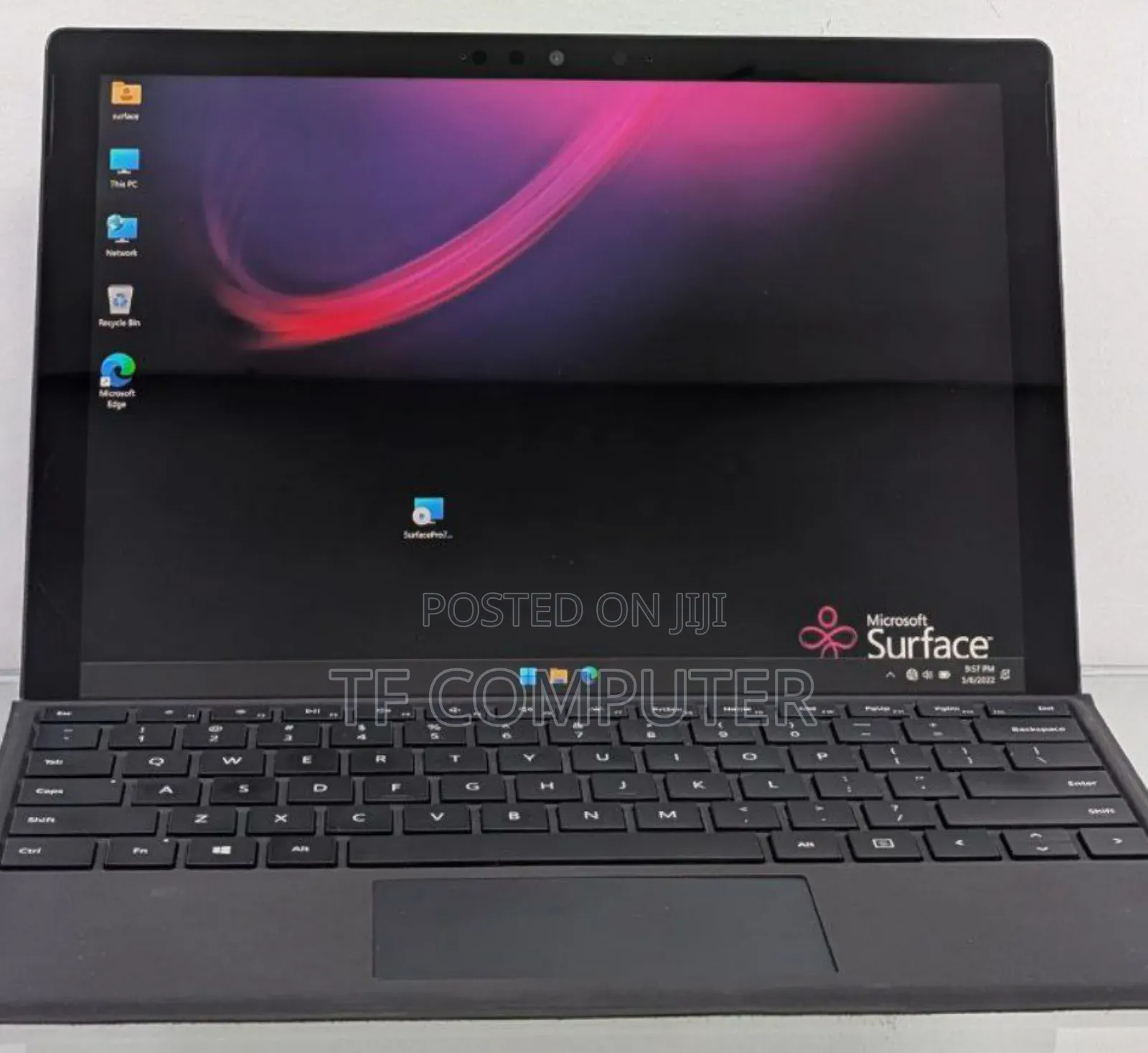 New Laptop Microsoft Surface Pro 7 16GB Intel Core I7 SSD 256GB