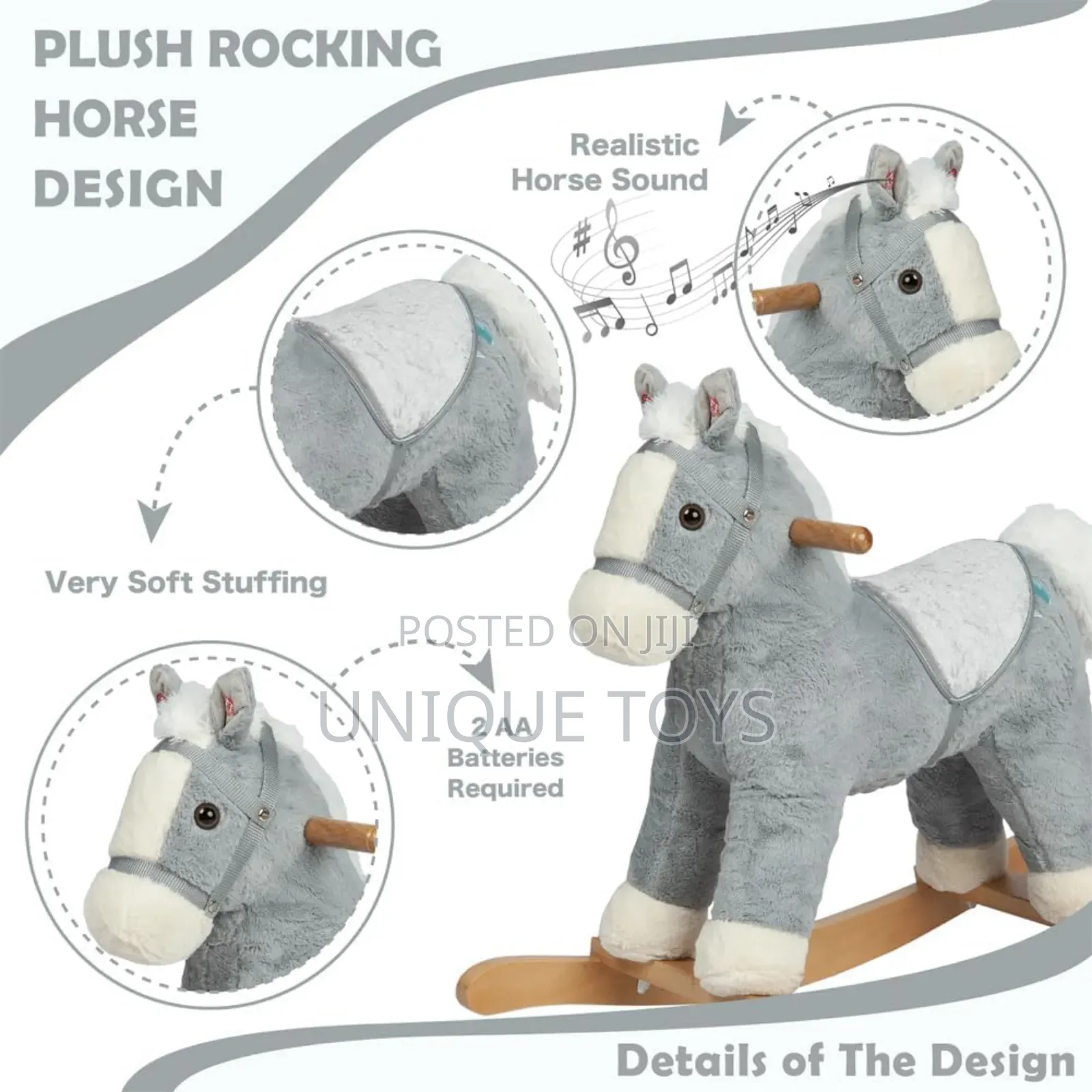 Stuffed Rocker Plush Toys