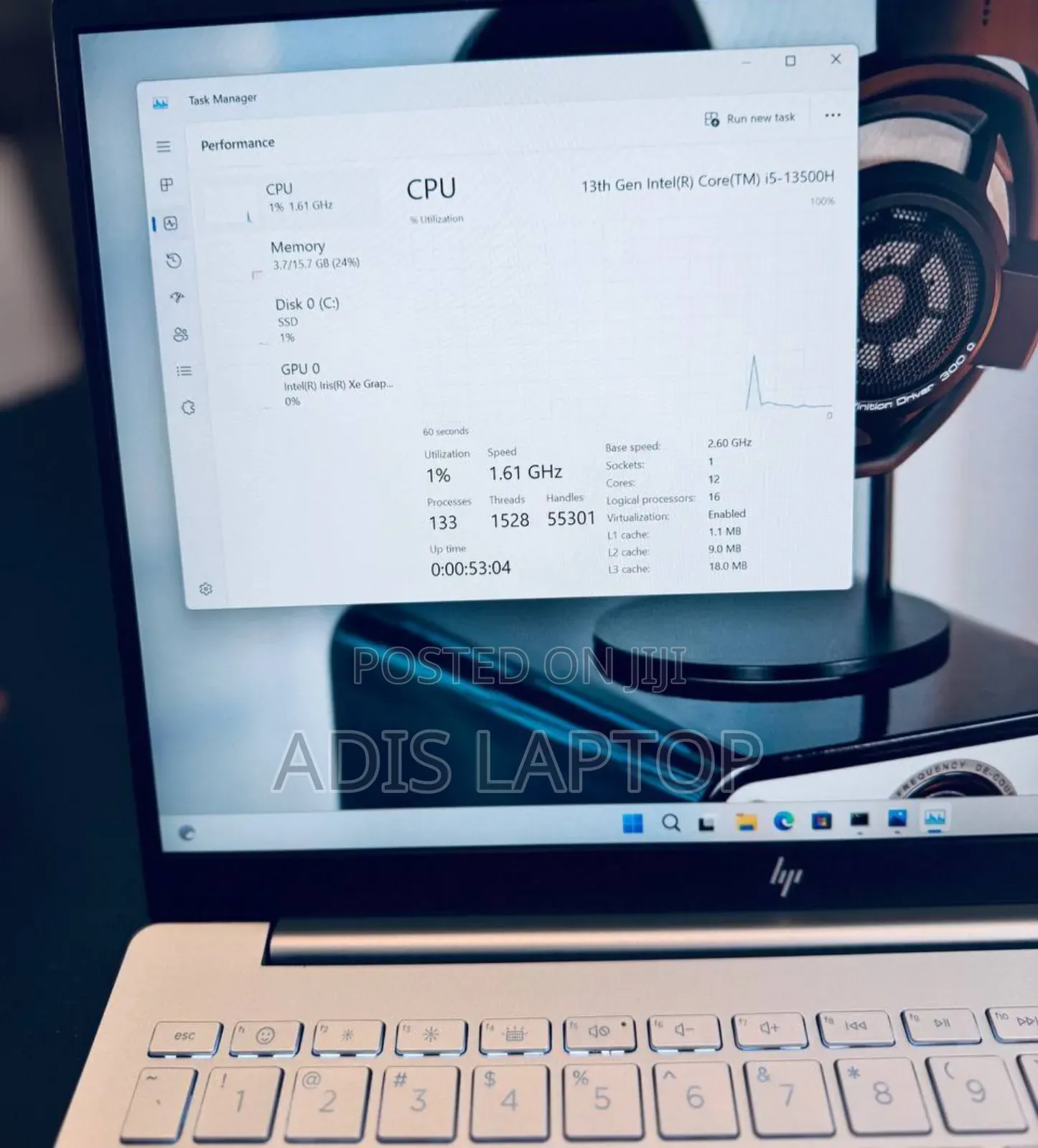 New Laptop HP Pavilion 10 16GB Intel Core I5 SSD 1T