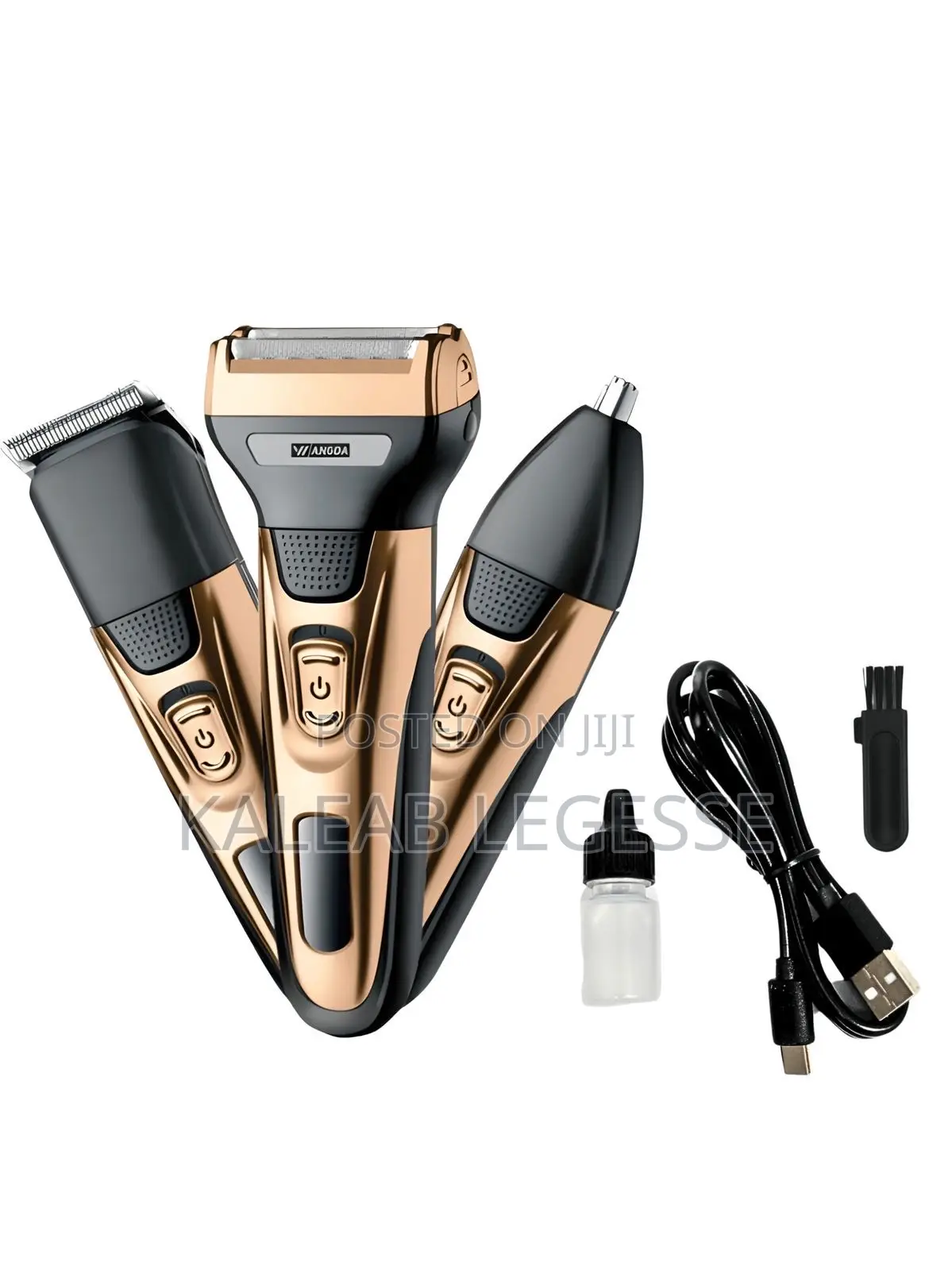 3 in 1 Rechargable Mens Grooming Set