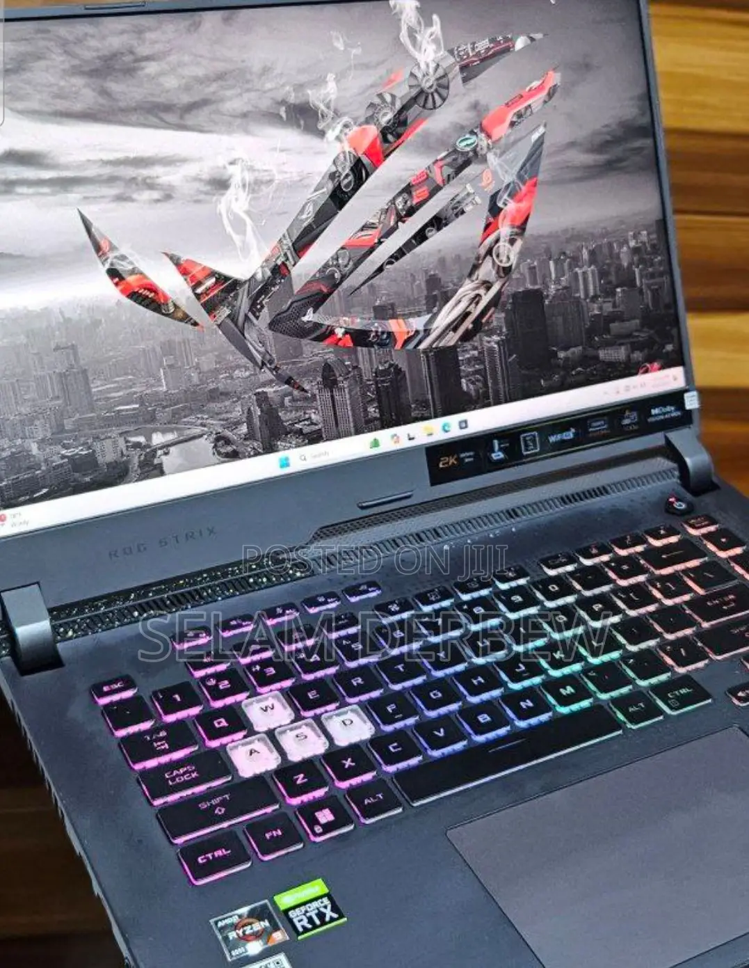 New Laptop Asus ROG Strix G15 16GB AMD Ryzen 9 SSD 512GB