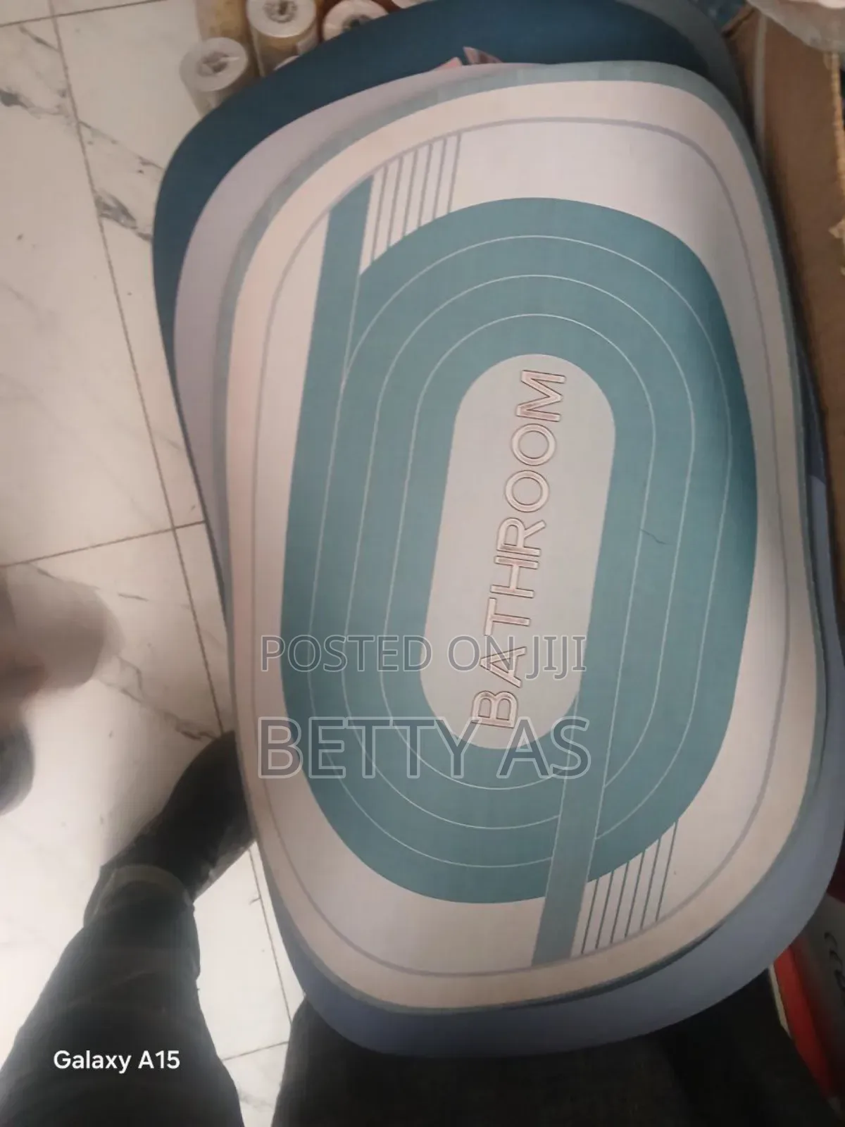 የበር/የሻወር ቤት ምንጣፍ)