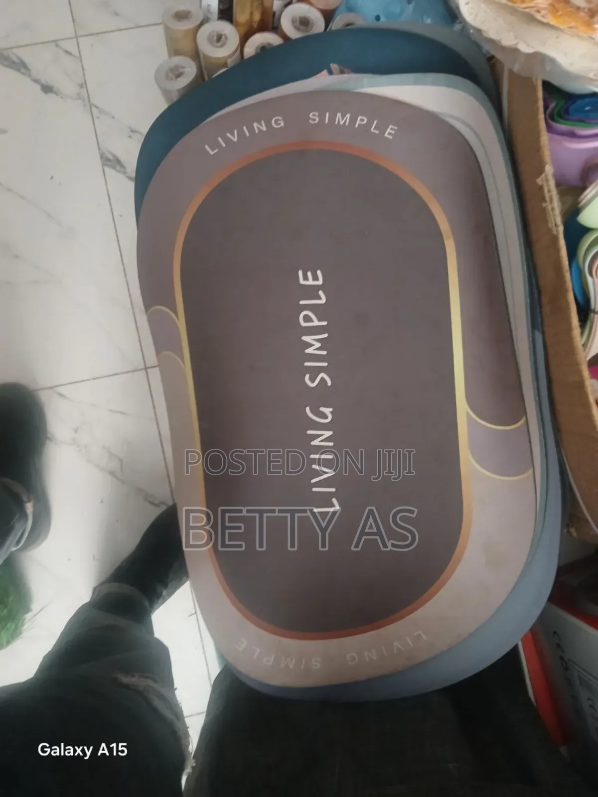 የበር/የሻወር ቤት ምንጣፍ)