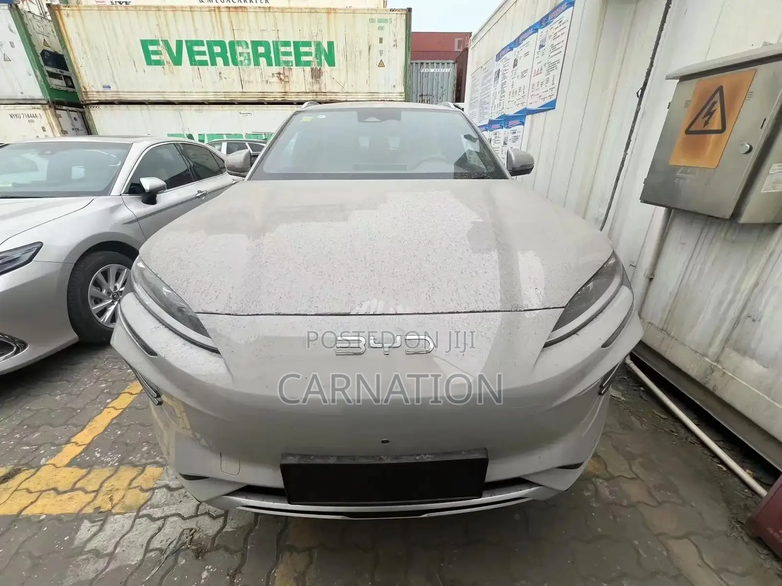 New BYD Song Plus 2025 Silver