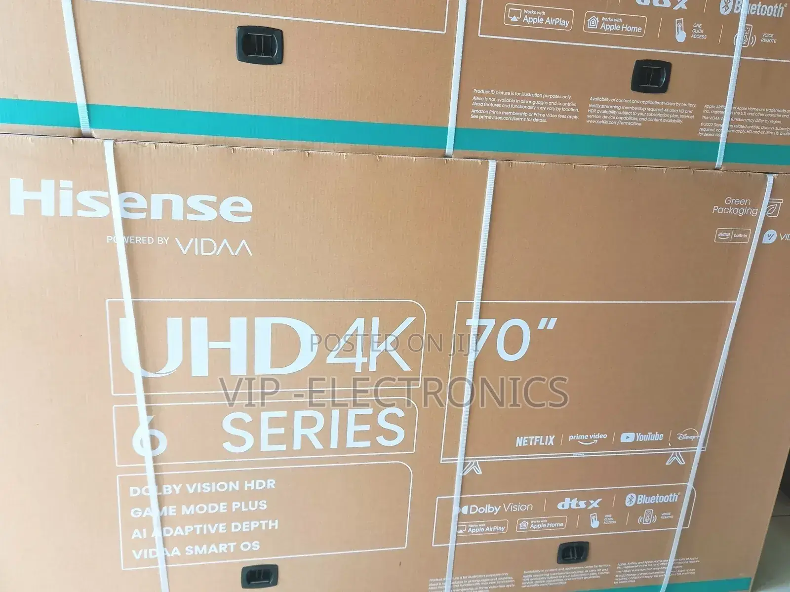 Hisense 70"Inch Tv Smart A6series Tv