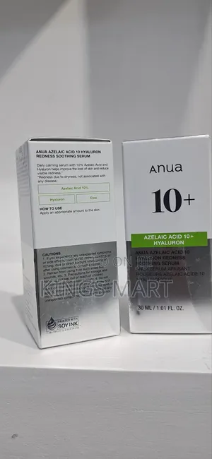 Photo - Azelaic Acid 10 Hyaluron Redness Soothing Serum (Anua)