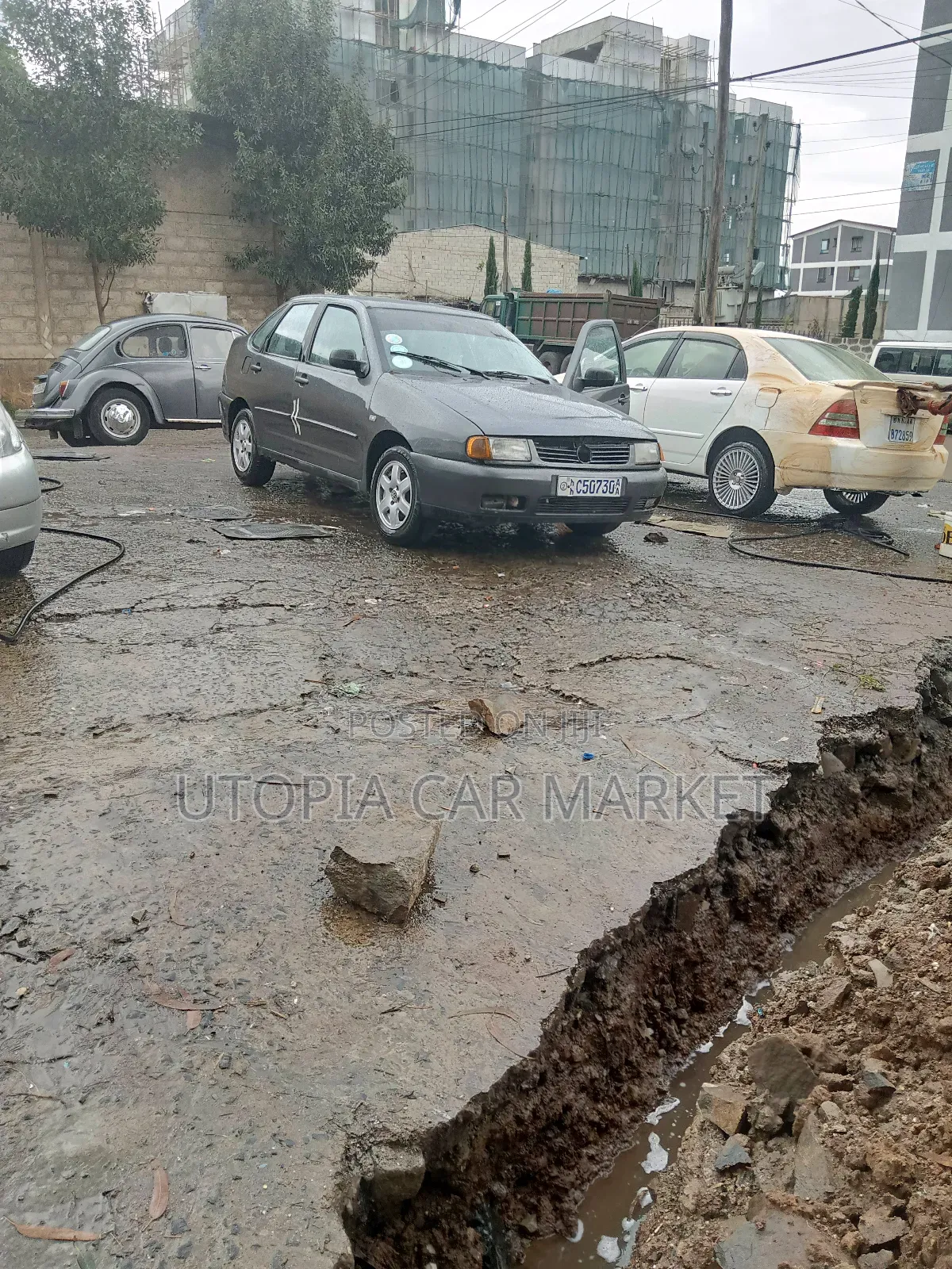 Volkswagen Polo 2001 Gray