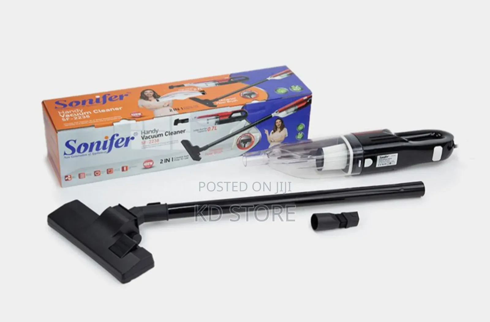 Sonifer Sf-2238 Portable Vertical Electric Vacuum Cleaner