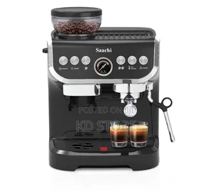 Saachi 19-Bar Coffee Maker With Built in Grinder