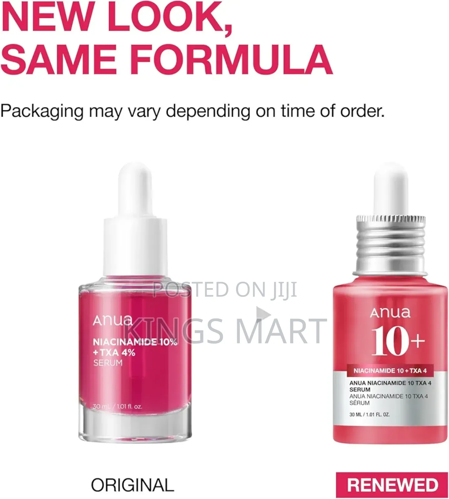 Niancinamide Serum 10 % + Txa 4% (Anua From Korea)