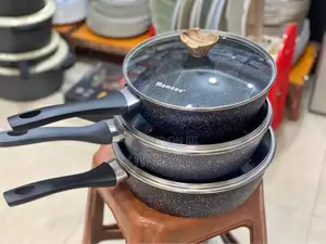 Photo - Momcoc ባለ ክዳን መጥበሻ Deep Fry Pan