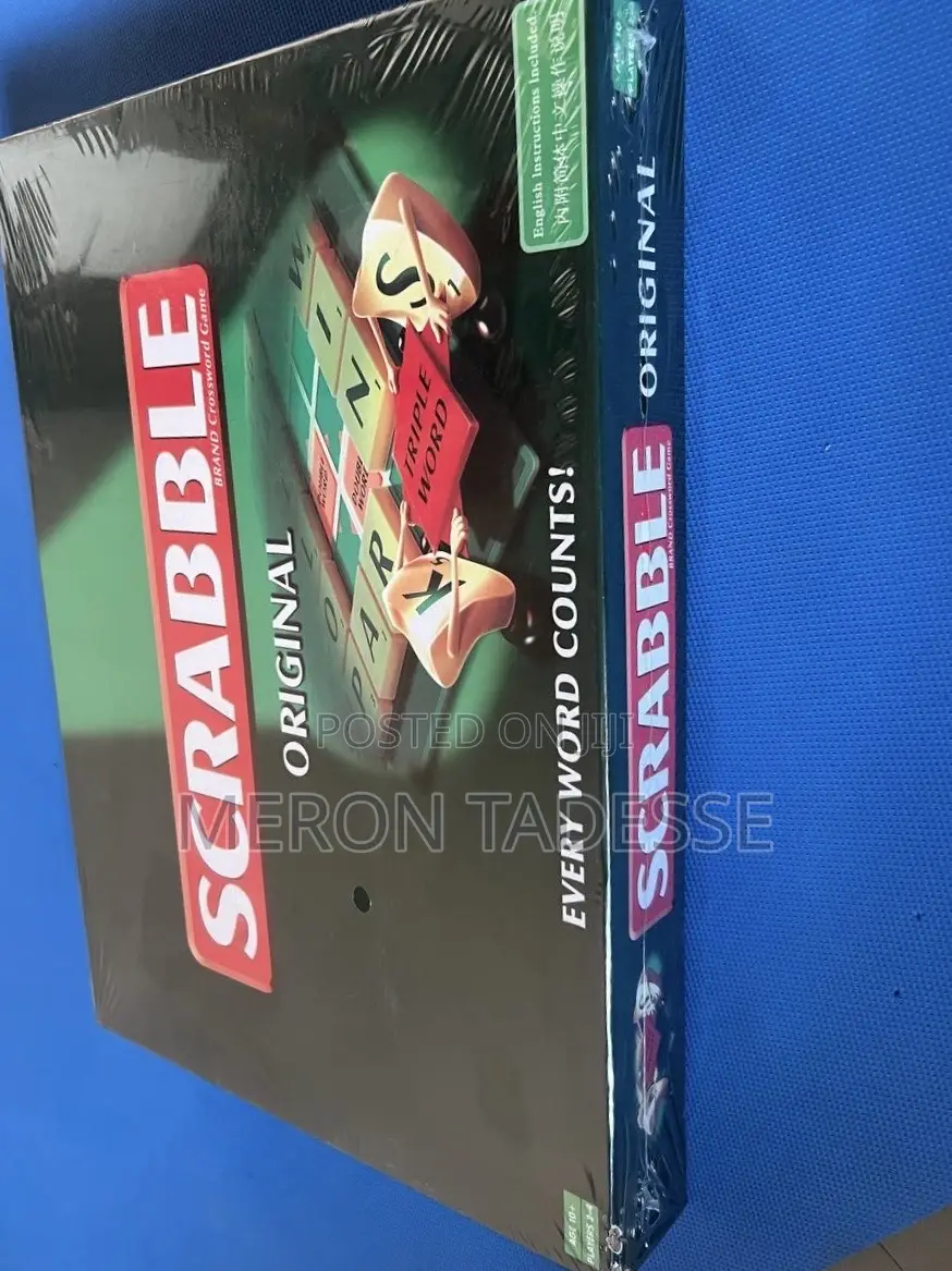 ትምህርታዊ ጨዋታ Scrabble |Family , Office Game New English Words