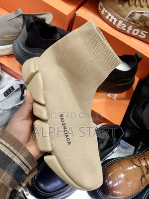 Photo - Balenciaga Brown High Master Quality Shoes for Man Vietnam