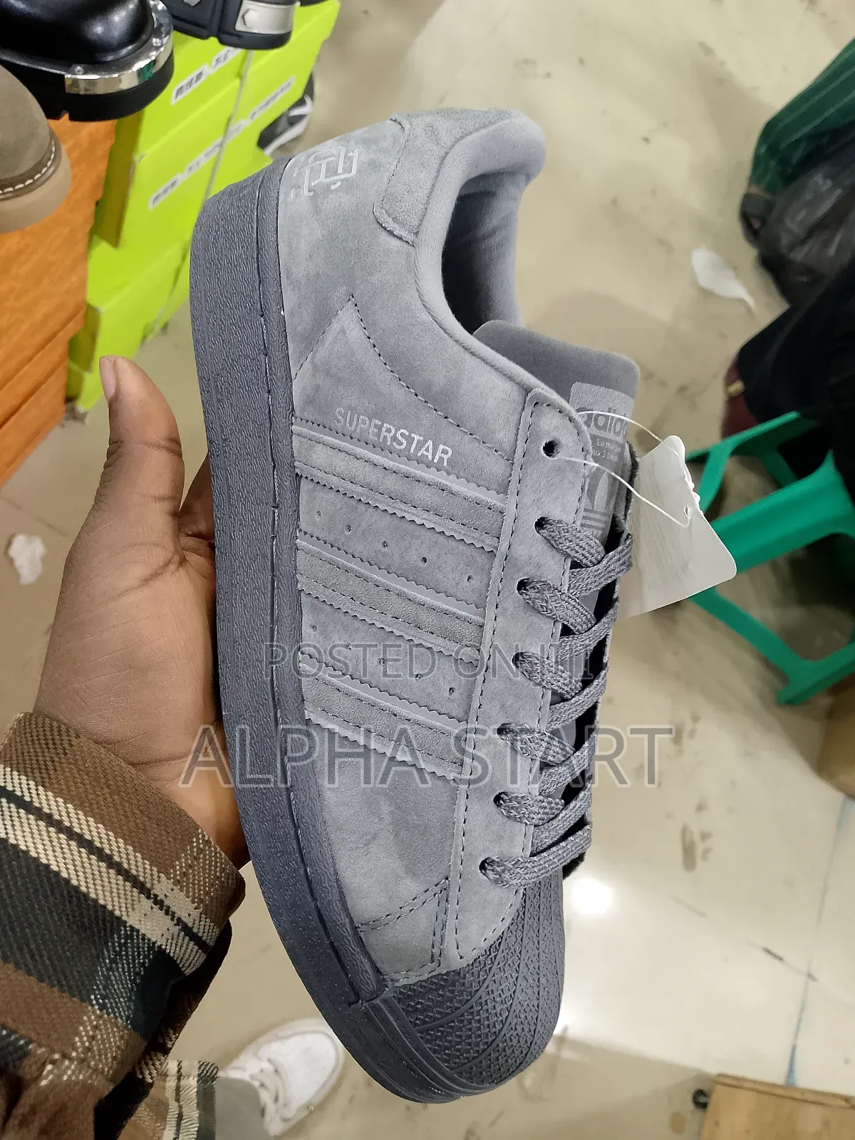 Adidas Old School Superstar Silver Color Master Quality Shoe