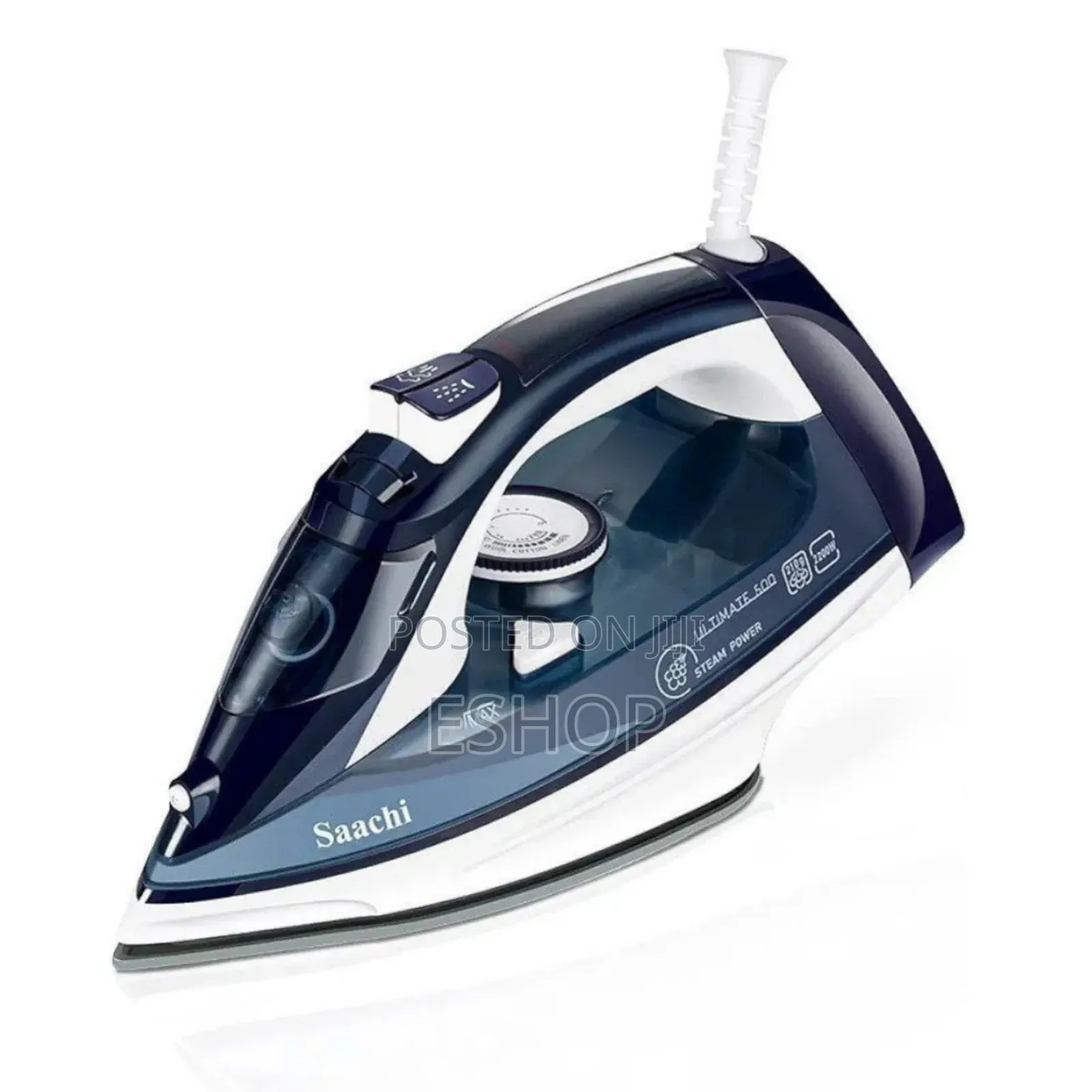 **Saachi Iron With Spray Mist – For Stubborn Wrinkles**