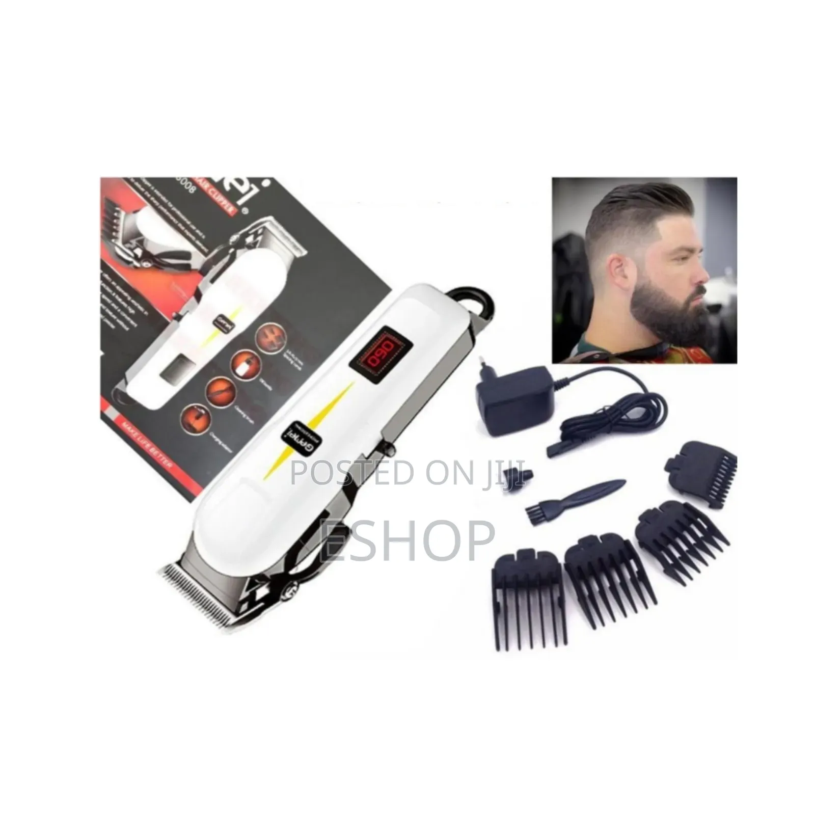 **Professional-Grade Hair Trimmer for Home Use**