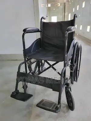 Wheelchair፵賄accusure Wc1 Basic Wheel Chair Mild Steel