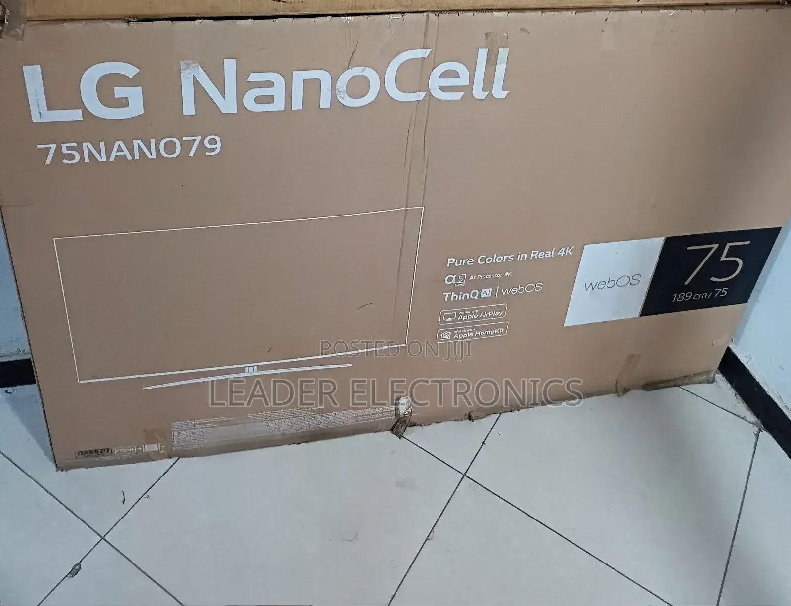 Lg Tv 75" Nano 4 K Ultra Hd