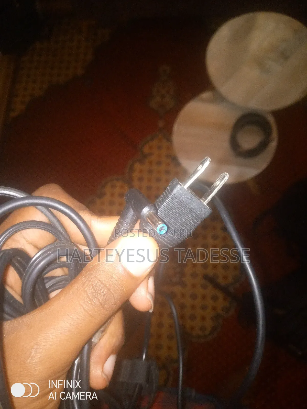 Laptop Pc Charger Blue Pin