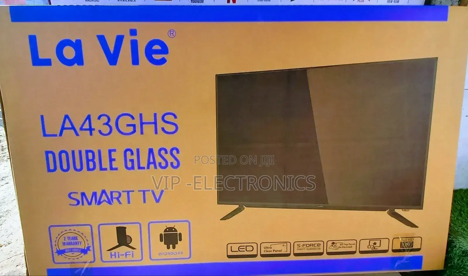 La Vie 43"Inch Smaet Android 13.0 Tv