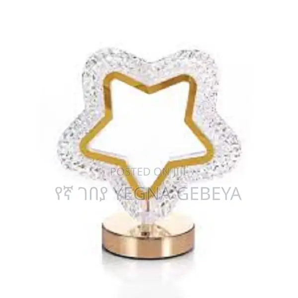 Led Rechargeable Crystal Table Lamp