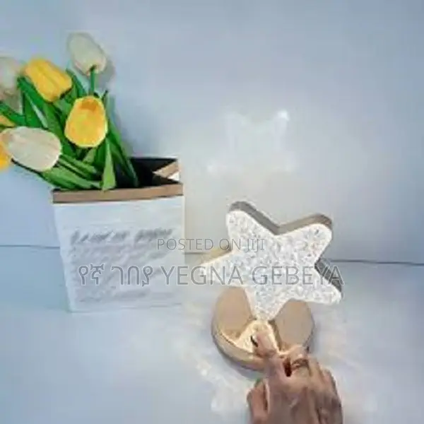 Led Rechargeable Crystal Table Lamp